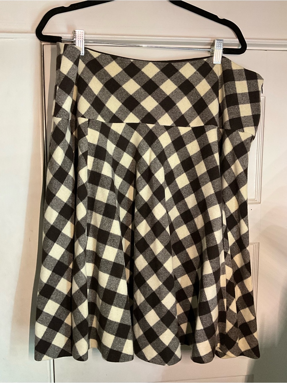 Vintage Lauren by Ralph Lauren Wool Midi Skirt 18W